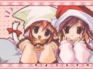 Картинка аниме merry chrismas winter