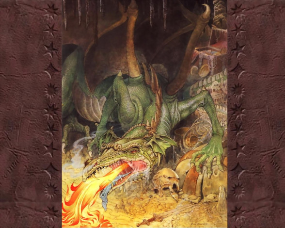 Обои картинки фото фэнтези, драконы