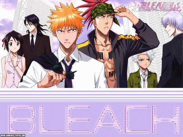 Обои картинки фото аниме, bleach