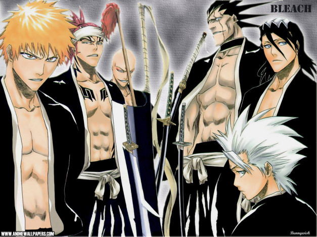 Обои картинки фото аниме, bleach