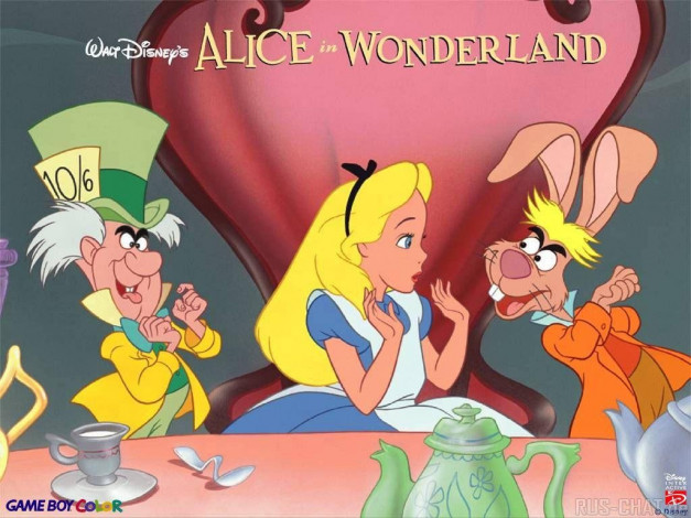 Обои картинки фото мультфильмы, alice, in, wonderland