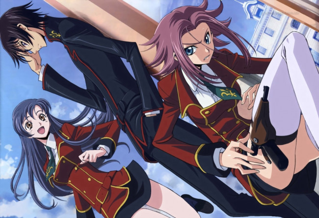 Обои картинки фото аниме, code, geass