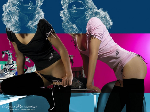 Обои картинки фото agent, provocateur, бренды