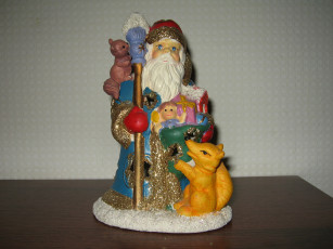 Картинка праздничные дед мороз