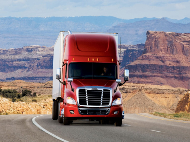 Обои картинки фото автомобили, freightliner