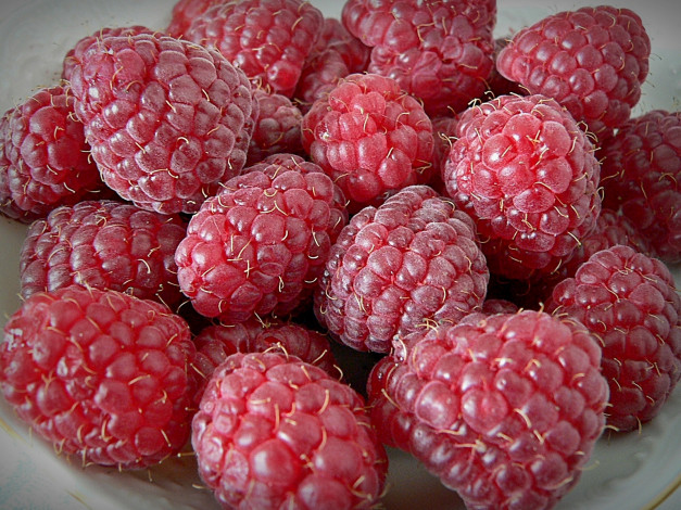 Обои картинки фото еда, малина