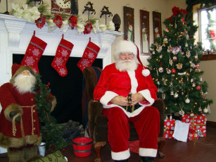 Картинка праздничные дед мороз