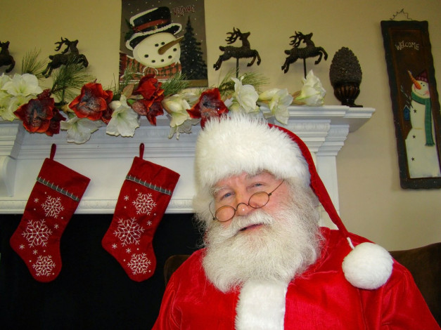 Обои картинки фото праздничные, дед, мороз