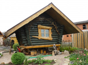 Картинка разное сооружения постройки избушка