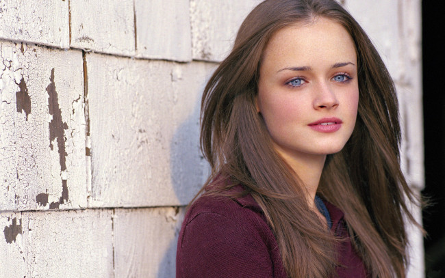 Обои картинки фото Alexis Bledel, девушки, , , взгляд