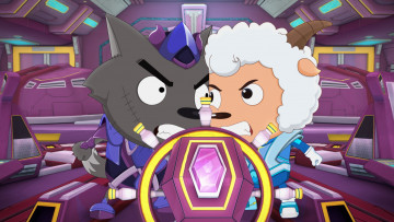 Картинка мультфильмы unknown разное pleasant goat and big wolf