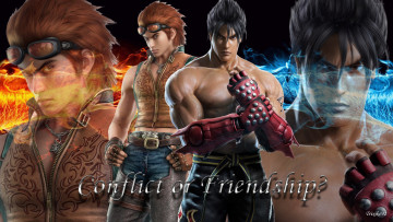 Картинка tekken видео игры поединок бойцы