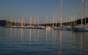 Картинка корабли Яхты яхты мачты