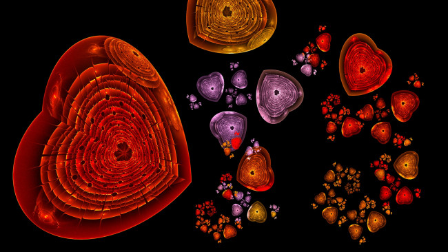 Обои картинки фото 3д, графика, abstract, абстракции, фон, цвет, узор