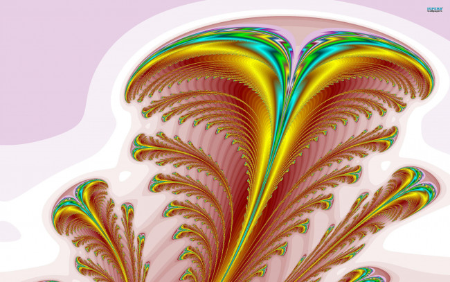 Обои картинки фото 3д, графика, fractal, фракталы, узор, цвета