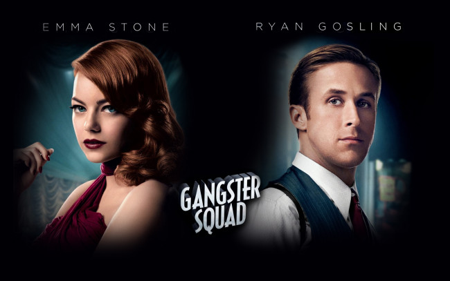 Обои картинки фото gangster, squad, кино, фильмы, герои, фильма, охотники, на, генгстеров, драма