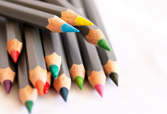 Обои картинки фото разное, канцелярия, книги, карандаши