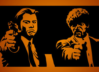 Картинка кино+фильмы pulp+fiction рисунок арт pulp fiction