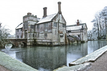 Картинка города -+дворцы +замки +крепости ров замок мост вода