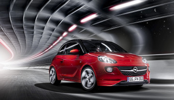 Картинка 2013+opel+adam автомобили opel adam красный