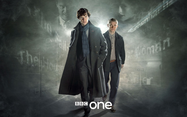 Обои картинки фото кино фильмы, sherlock , сериал, фриман, мартин, камбербэтч, доминик, sherlock
