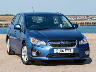 Картинка автомобили subaru синий 2014г gp uk-spec impreza