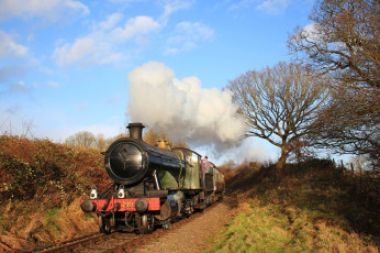 Картинка техника паровозы паровоз рельсы дорога железная