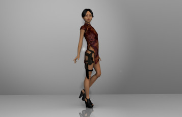 Картинка 3д+графика люди+ people фон взгляд девушка