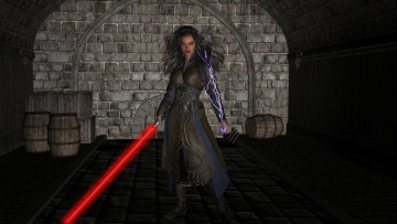 Картинка 3д+графика фантазия+ fantasy фон взгляд девушка