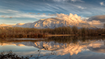 Картинка природа реки озера река лес