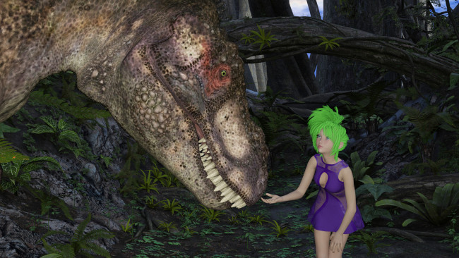 Обои картинки фото 3д графика, фантазия , fantasy, девочка, взгляд, фон, дракон