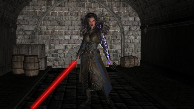 Обои картинки фото 3д графика, фантазия , fantasy, фон, взгляд, девушка