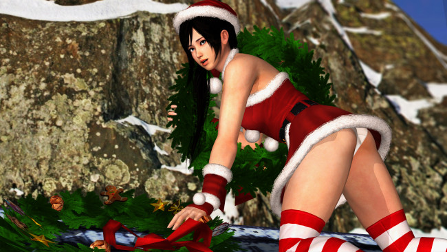 Обои картинки фото 3д графика, праздники , holidays, фон, взгляд, девушка