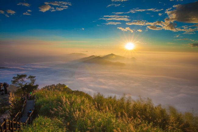 Обои картинки фото природа, восходы, закаты, рассвет