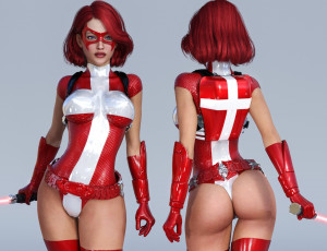 Картинка 3д+графика люди+ people фон взгляд девушка