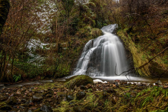 Картинка природа водопады простор