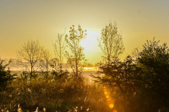 Картинка природа восходы закаты простор