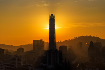 обоя santiago,  chile, города, сантьяго , Чили, простор