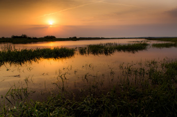 Картинка природа восходы закаты простор