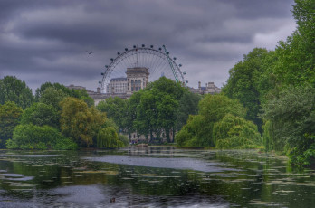 Картинка whitehall города лондон+ великобритания простор