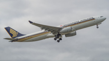 Картинка airbus+a330-300 авиация пассажирские+самолёты авиалайнер