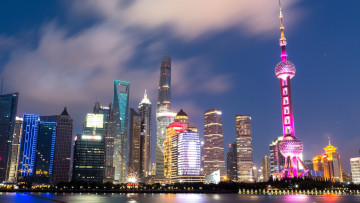 Картинка shanghai города шанхай+ китай простор