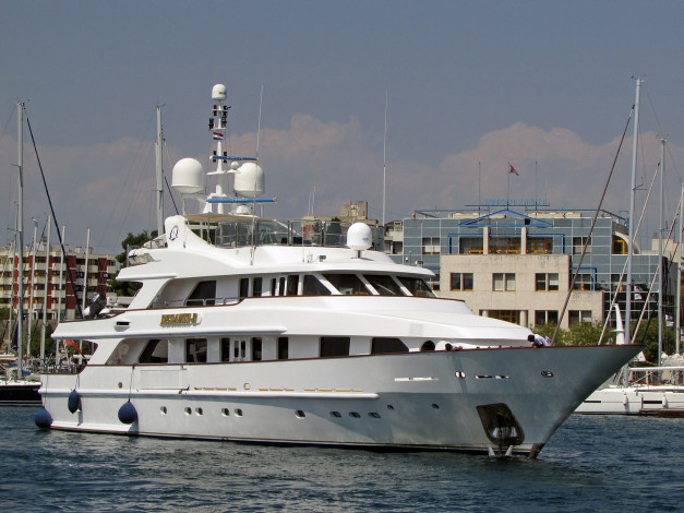 Обои картинки фото desamis b, корабли, Яхты, яхта