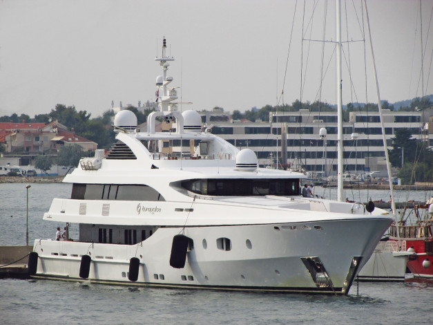 Обои картинки фото turquoise, корабли, Яхты, яхта