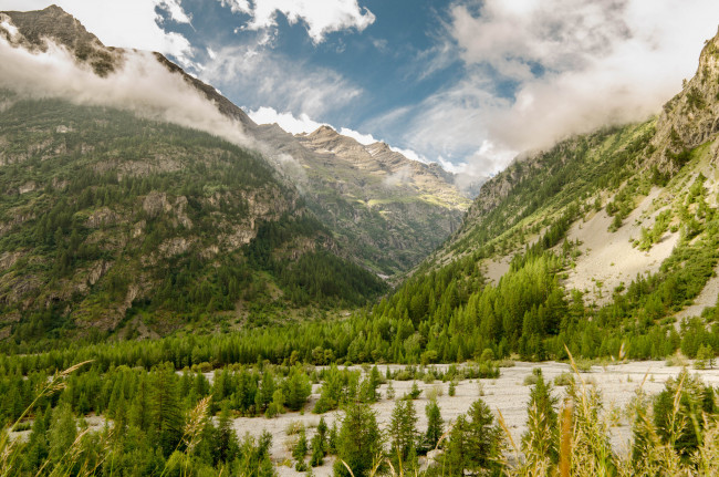 Обои картинки фото природа, горы, простор