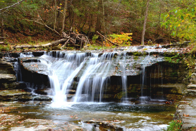 Обои картинки фото природа, водопады, простор