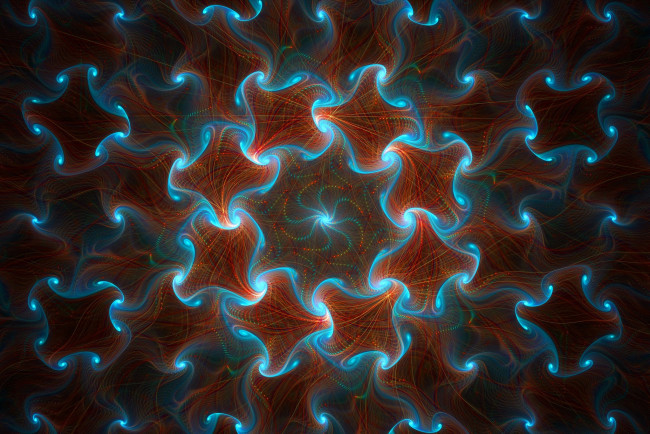 Обои картинки фото 3д графика, фракталы , fractal, цвет, абстракция, форма