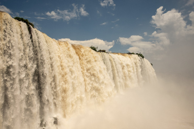 Обои картинки фото природа, водопады, простор