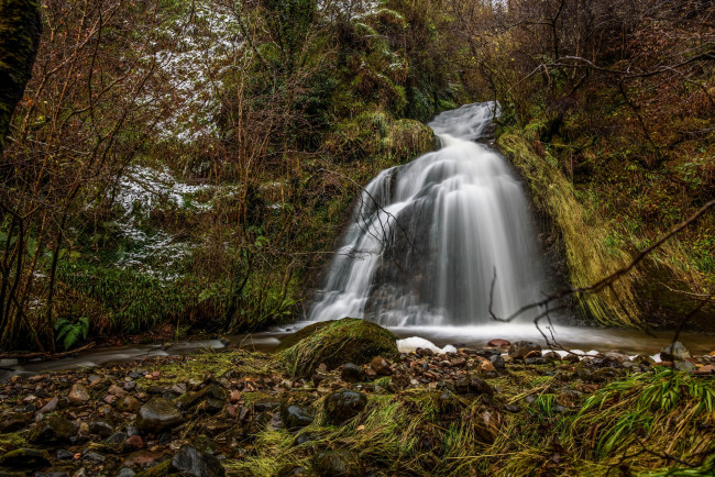 Обои картинки фото природа, водопады, простор