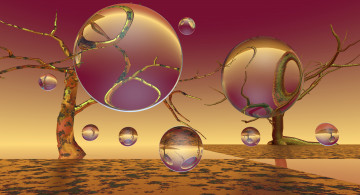 Картинка 3д+графика шары+ balls шары фон